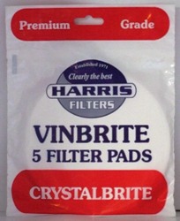 Harris Crystalbrite Filter pads