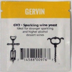 Gervin GV3 Sparkling Wine Yeast - sachet
