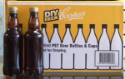 Coopers PET Amber Beer Bottles for storing homebrewed beer, cider or lager - 24s