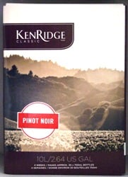 Kenridge Classic Pinot Noir 30 bottle home red wine making kit