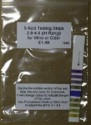 pH strips for testing the acidity of wine and cider. Range 2.8 - 4.6 pH