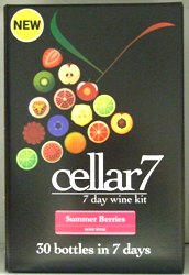 Cellar 7 from Youngs 30 Bottle 7 Day Summer Berries - 30 Bottle Rose wine kit
