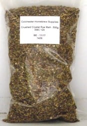 Crushed Crystal Rye Malt - 500gms