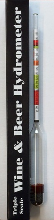 Betterbrew Hydrometer for testing beer and wine