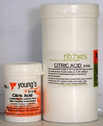 Citric Acid powder - Packed in 100g and 500g Tubs