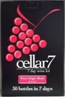 Cellar 7 from Youngs 30 Bottle 7 Day Pinot Grigio Blush wine kit