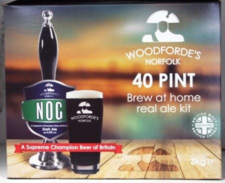 Woodfordes Norfolk Nog - 40 pint beer kit