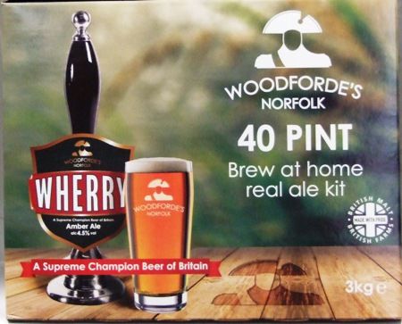 Woodfordes Wherry Bitter - 40 pint beer kit