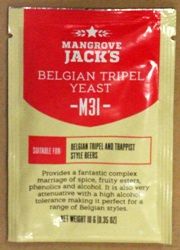 Mangrove Jacks Belgian Tripel Yeast (M31)