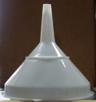 13.5" (35 cm approx) diameter Funnel with straining disk Can not travel via Royal Mail
