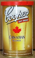 Coopers Canadian Blonde homebrewing kit