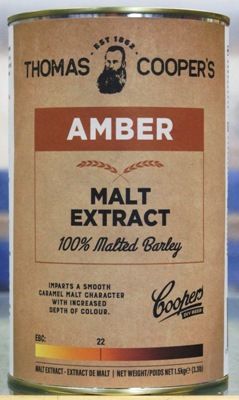 Coopers Liquid Malt Extract - Amber 1.5kgs