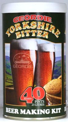 Geordie Yorkshire Bitter 40 pint kit.