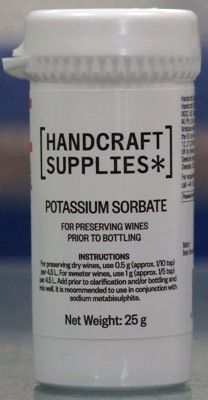 Potassium Sorbate (Fermentation Stopper) - 25gm pack