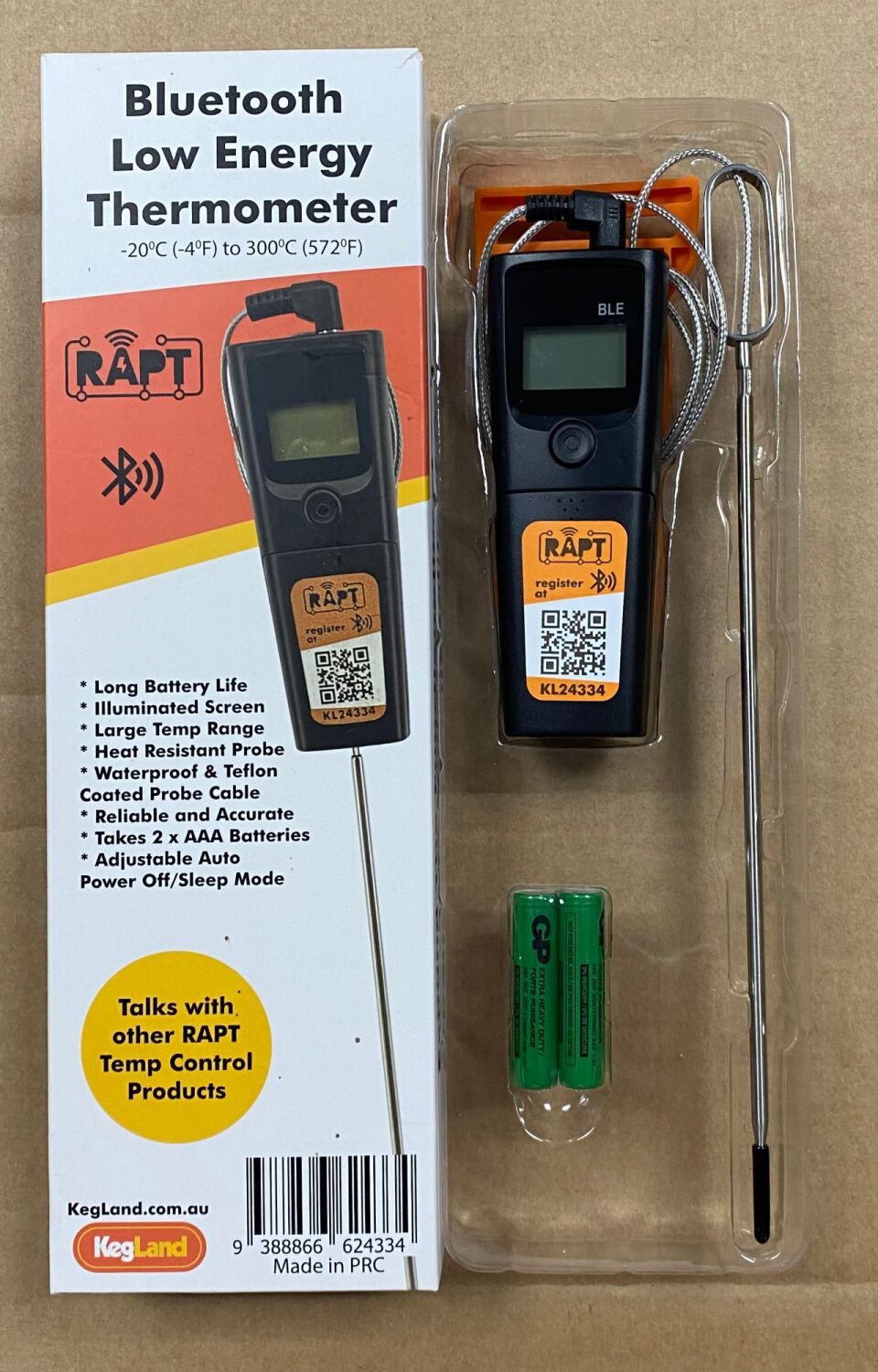 Brand New, Unused Kegland RAPT Thermometer