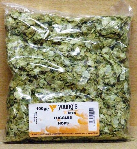 Fuggles Hops - Dried Leaf 100g