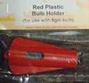 CO2 Bulb Holder (Red or Black)