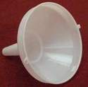 10" (25cm approx) diameter Funnel with straining disk Can not travel via Royal Mail