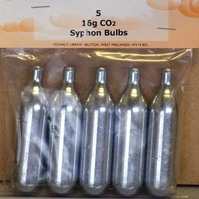 CO2 - 16gm Gas Cylinders from Youngs