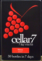Cellar 7 from Youngs 30 Bottle 7 Day Shiraz wine kit
