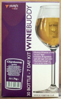 Winebuddy Chardonnay - 30 bottle white wine kit