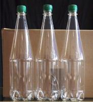 PET Clear Beer Bottles for storing homebrewed beer, cider or lager - 1ltr