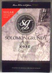 Solomon Grundy Platinum Rose