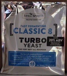 yeast classic spirits turbo still