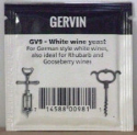 Gervin GV9 White Wine Yeast - sachet