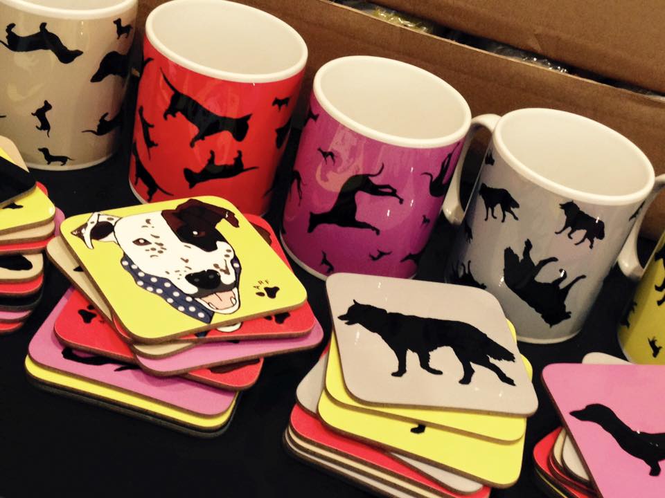 Dog And Cat Mugs And Coasters