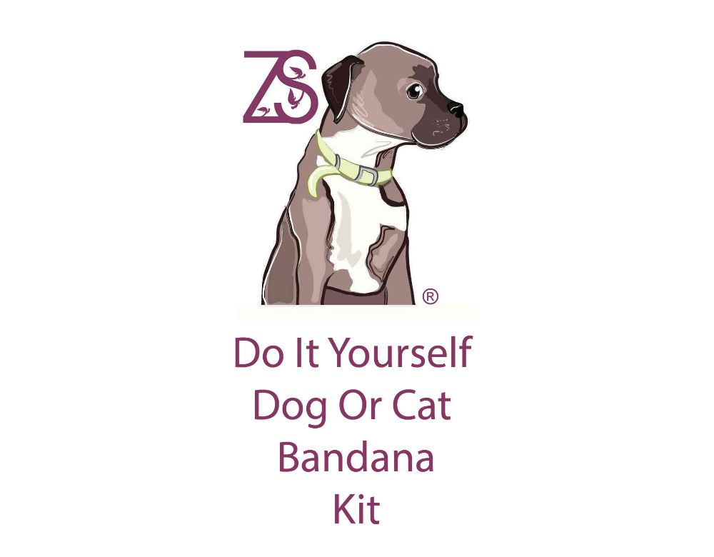 DIY Dog Bandana Cat Bandana Scalf KIT
