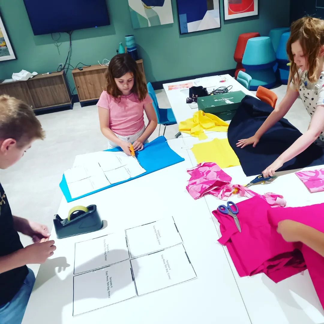 Summer Sewing Club Childrens Full Day Fashion Design And Create Workshop Fr