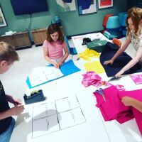 Summer Sewing Club Childrens Full Day Fashion Design And Create Workshop Friday 18th August