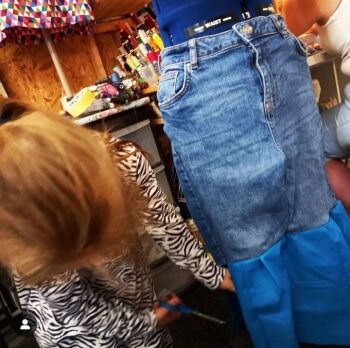 May Half Term Children's Sewing Club Upcycle Challenge Reduce Reuse Recycle Wednesday 28th May