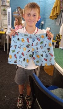 Children's Summer Sewing Club Basic Shorts Workshop Thursday 31st July