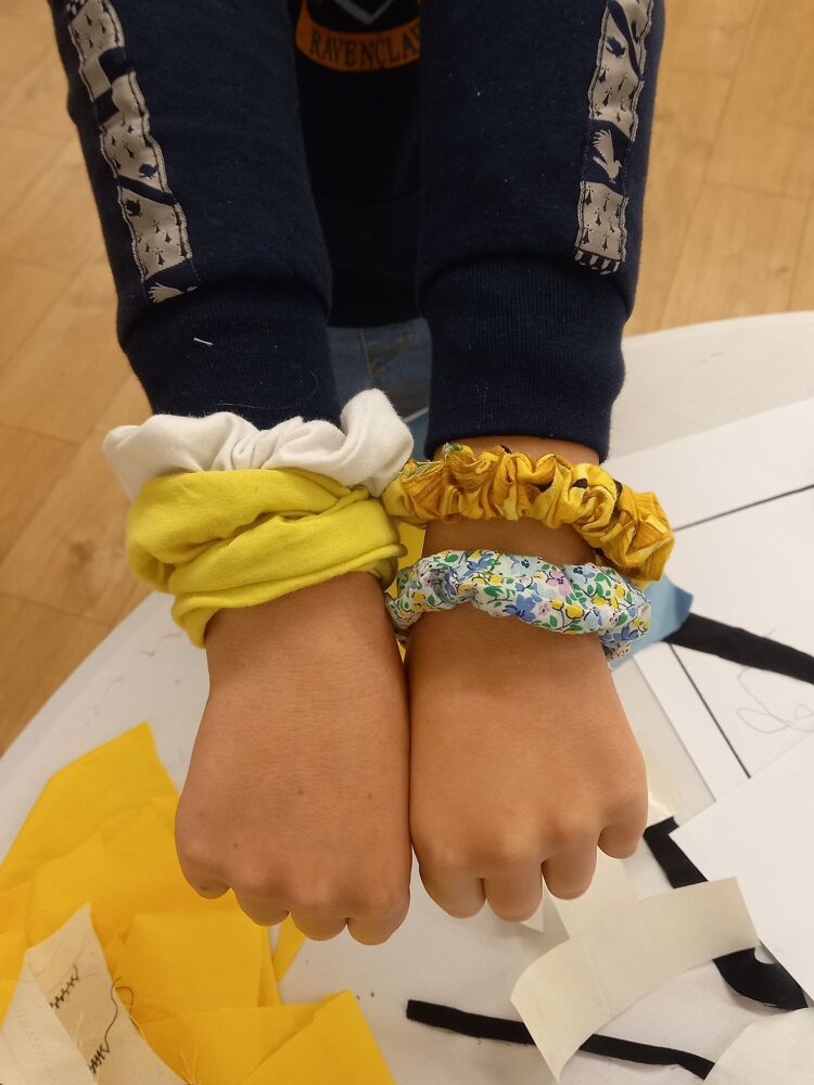 Easter Sewing Club Childrens Scrunchie Workshop Friday 10th April