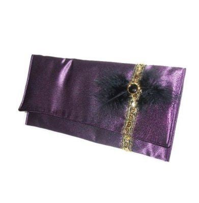 Bambi oversized burlesque inspired clutch bag