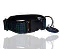 Green & Blue Black Watch Tartan Dog Collar