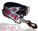 British Pride Union Jack Olympic Jubilee Themed Dog Collar And Lead Set