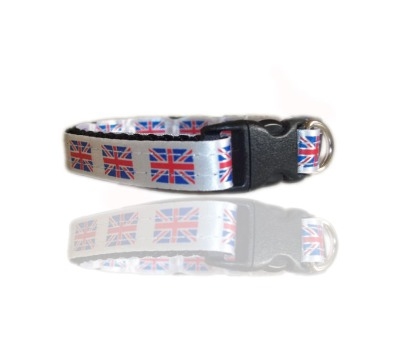 UK British Union Small Dog Puppy Collar