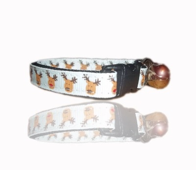 Rudolph Red Nose Reindeer Cat Collar