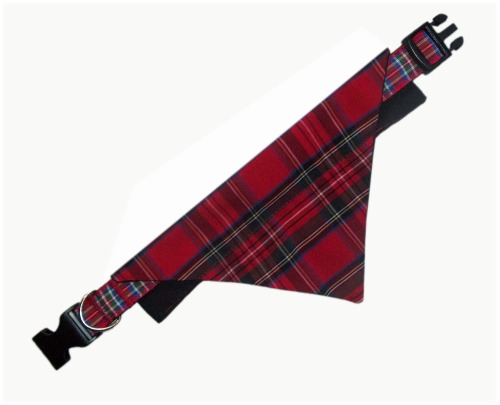 Mix And Match Tartan Bandana And Collar Sets
