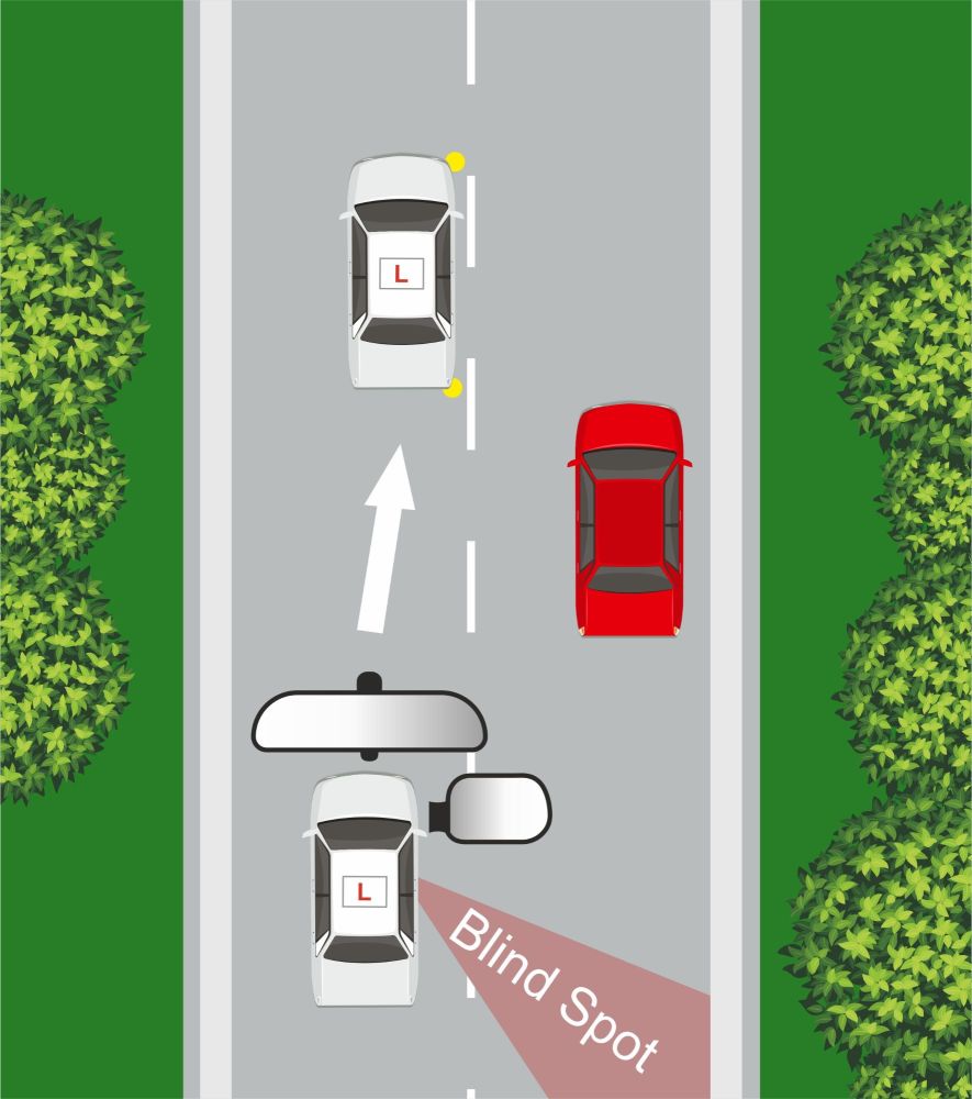 Pulling Up On The Right and Reverse two car lengths Telford Driving School