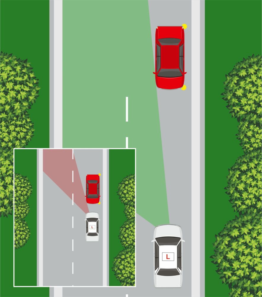 Pulling Up On The Right and Reverse two car lengths Telford Driving School