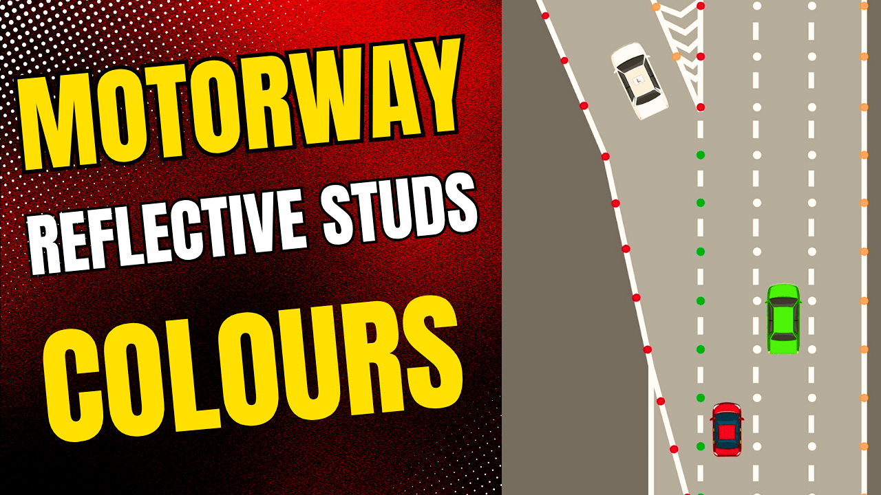 Let's talk about one of those little details on our motorways that you might see every day but perhaps don't give a second thought to: the motorway stud colours. For UK learner drivers, understanding these is crucial for your Theory Test and, more importantly, for keeping safe on the road.