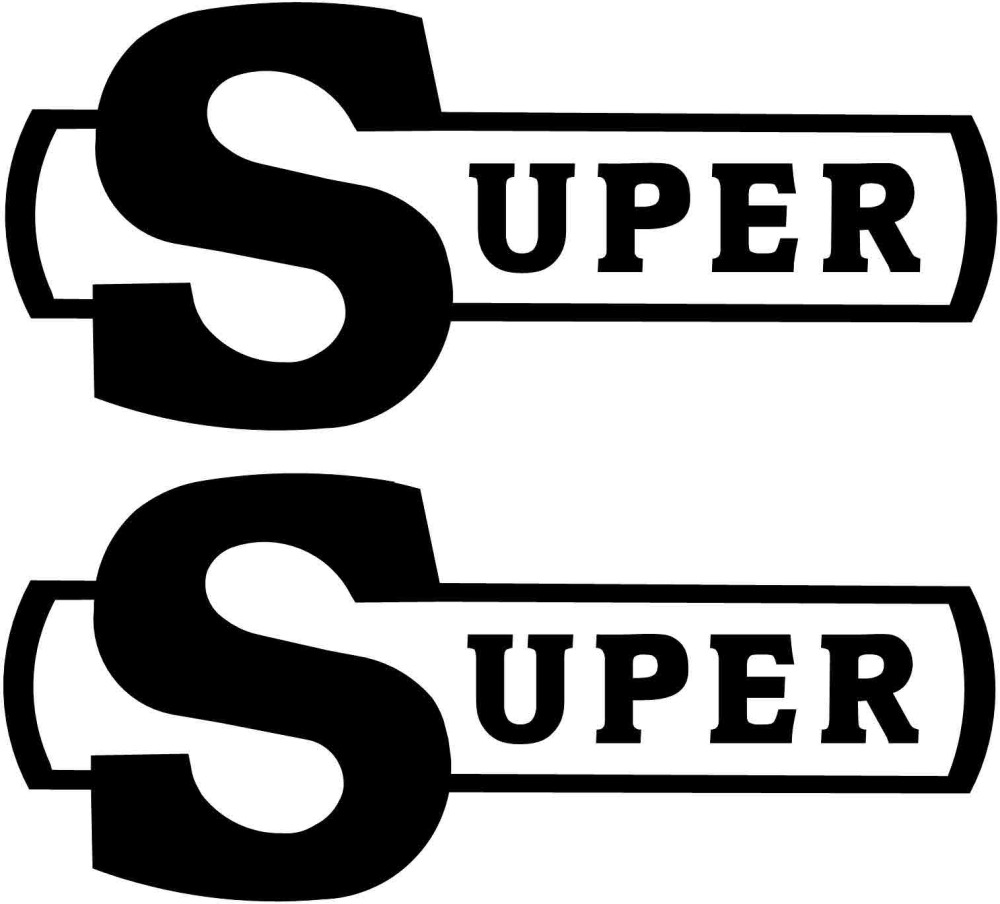Scania Super logo Bodywork Sticker (Pair)