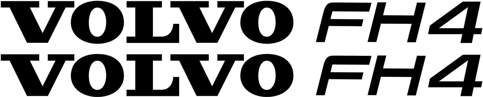 Volvo FH500 Window Decals X2 - Custom Cab Stickers For Trucks, Choose Any Colour 6 thumbnail image