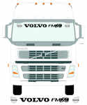 VOLVO FMX Truck Screen Sticker