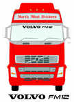 VOLVO FM12 Truck Screen Sticker