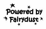 Powered By Fairydust Sticker